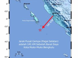 Memahami Keberadaan Lokasi Pusat Gempa dari Informasi  Gempa
