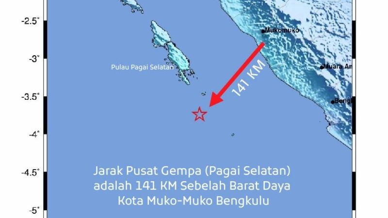 Memahami Keberadaan Lokasi Pusat Gempa dari Informasi  Gempa