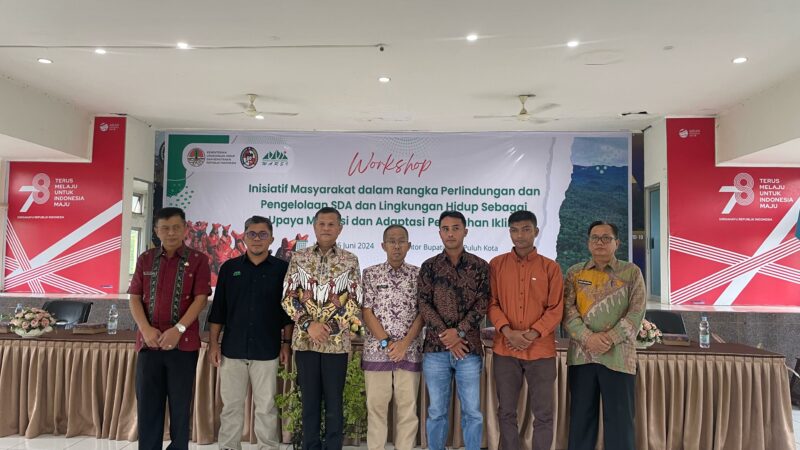 Pemkab Limapuluh Kota dan KKI Warsi Bersinergi Tangani Dampak Perubahan Iklim