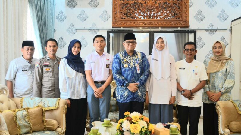 Seleksi Paskibraka Nasional, Pj Wako Andree Algamar Lepas Aldri dan Aya