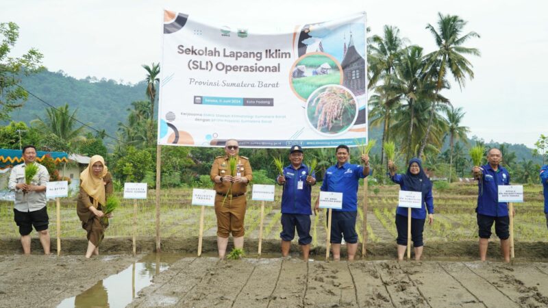 Perdana di Padang, BMKG Terapkan Sekolah Lapangan Iklim