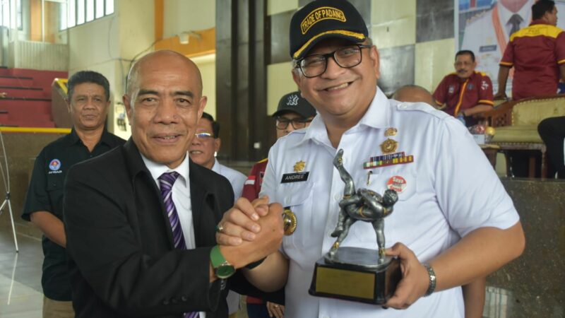 Pj Wako Buka Kejurnas Open Tournament Gulat Wali Kota Padang Cup VI 2024