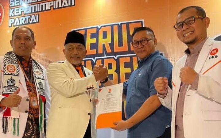 Ketua DPC Partai Demokrat Bukittinggi, Ramlan Nurmatias mengklaim mendapatkan dukungan dari PKS untuk maju pada Pilkada Bukittinggi 2024.