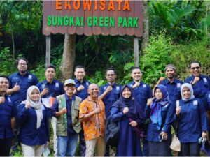 Mahasiswa Magister Ilmu Komunikasi UNAND Kuliah Lapangan di Ekowisata Sungkai Green Park