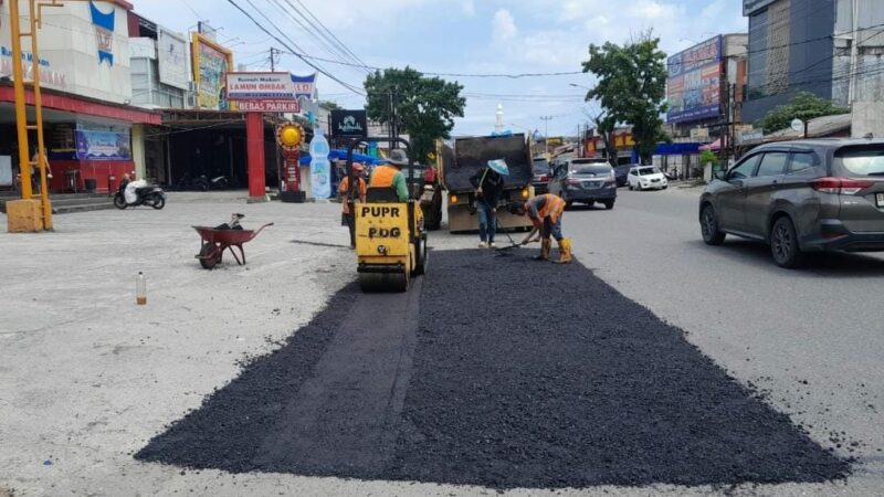 Padang Tambal 85 Titik Jalan, Cor 20 Titik Jalan Hingga Mei 2024