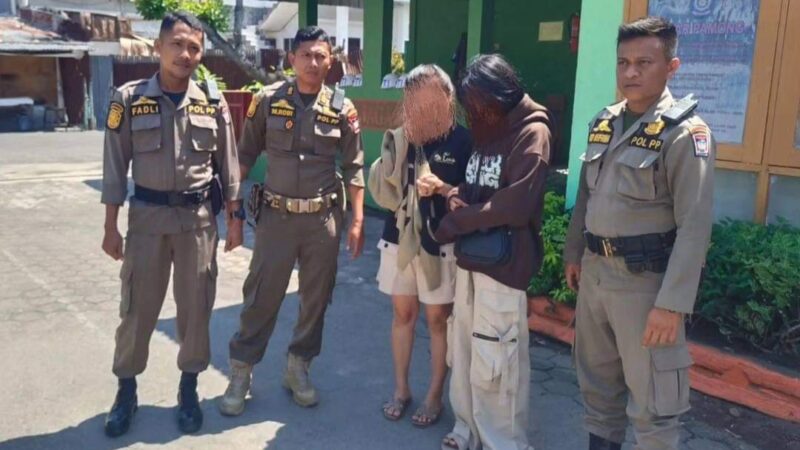 Nyaris Diamuk Massa, Satpol PP Padang Amankan 2 Pasangan Muda Mudi dari Kosan di Lubeg