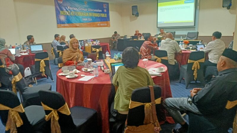 FGD Kuatkan Penilaian Indeks Keterbukaan Informasi Publik 2024