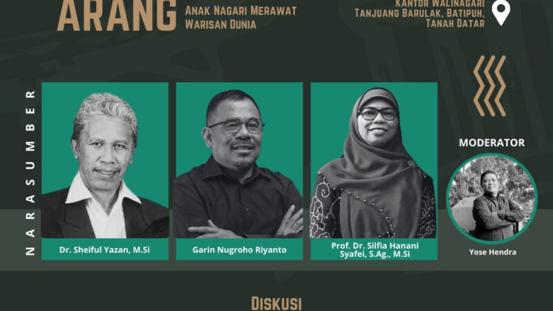 Galanggang Arang 2024 di Tanjung Barulak Tanah Datar, Anak Nagari Merawat Warisan Dunia