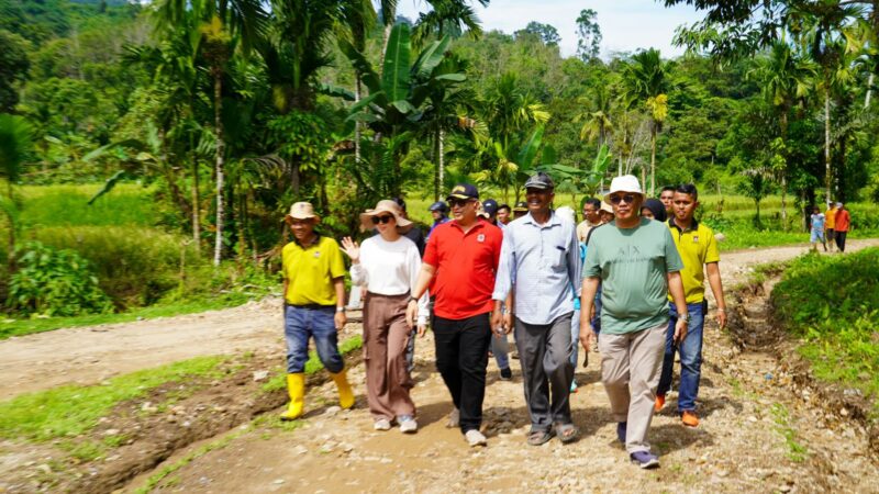 Jalan Baru di Bungus Timur Dibuka Lewat Program Padat Karya