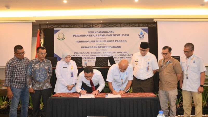 Antisipasi Permasalahan Hukum, Perumda AM Jalin Kerjasama dengan Kejari Padang