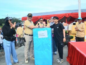 Senam dan Berbagai Doorprize Meriahkan Hari Koperasi ke 77 di Kota Padang