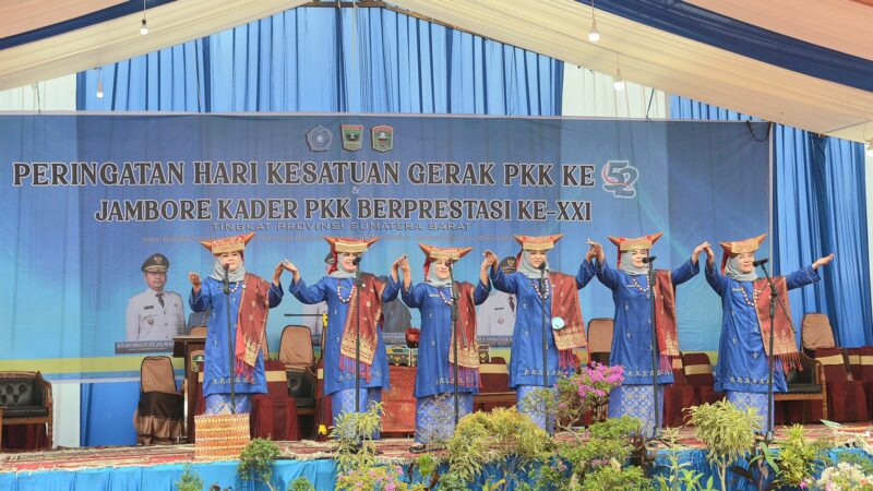 Jambore Tingkat Sumbar: Kader PKK Padang Tampil Memukau di Lomba Kreasi Jingle Gelari Pelangi