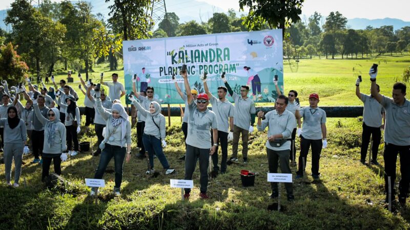 PT Semen Padang Gelar 'A Million Acts of Green Kaliandra Planting Program', Rangkaian 4 Tahun AKHLAK BUMN
