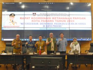 Buka Rakor Pangan, Pj Wako Padang: Masalah Kita di Pasokan, Distribusi, dan Fluktuasi Harga