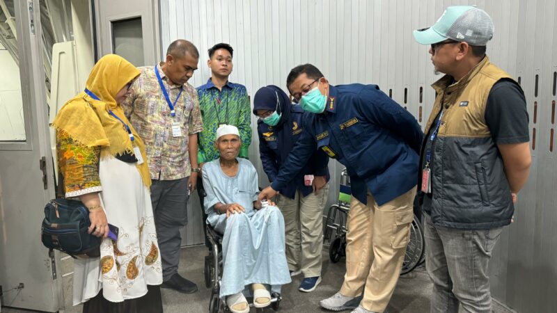 Tiga Jemaah Haji Debarkasi Padang yang Dirawat di Tanah Suci Telah Kembali