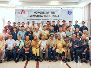 Andri Terpilih sebagai Ketua IA ITB Sumbar Periode 2024-2028
