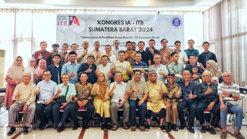 Andri Terpilih sebagai Ketua IA ITB Sumbar Periode 2024-2028