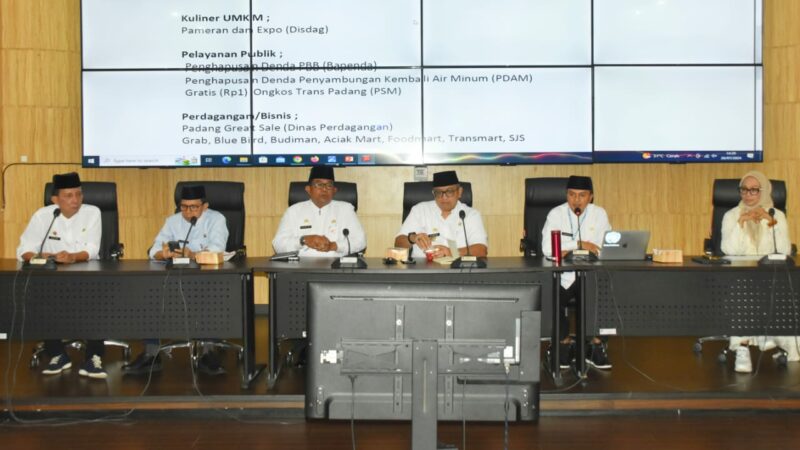 Pemko mempersiapkan berbagai kemeriahan dan kegiatan untuk menghibur masyarakat pada momen Hari Ulang Tahun (HUT) Kota Padang ke-355.