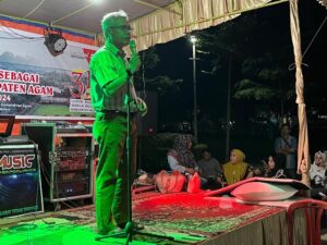 Warga Antusias Nikmati Kesenian Tradisional Saluang Klasik di Lubuk Basung