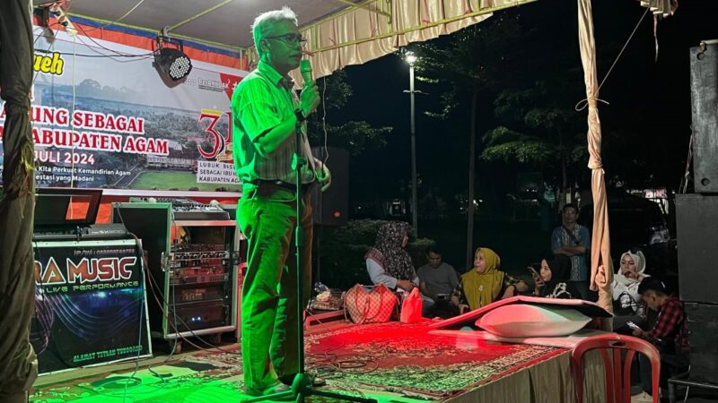 Warga Antusias Nikmati Kesenian Tradisional Saluang Klasik di Lubuk Basung