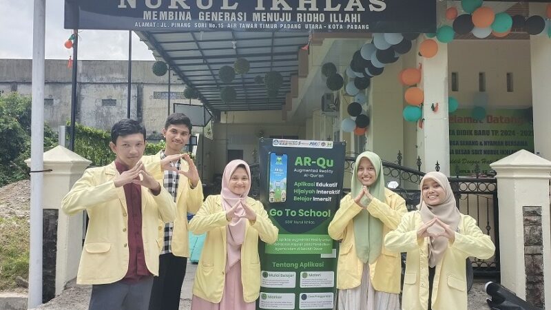 Tim PKM UNP Kenalkan Aplikasi AR-Qu Permudah Pembelajaran Al Quran