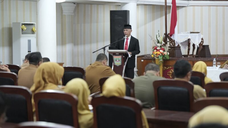 16 OPD Raih Predikat A Penilaian SAKIP, Gubernur Sumbar Minta 35 OPD Tingkatkan Akuntabilitas
