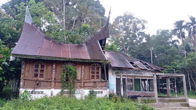 Aku berjalan kaki sepanjang jalan Koto Gadang, Nagari Maek, suatu pagi ketika udara terasa sejuk di kulit dan wajah Bukik Posuak masih