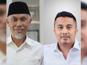 Partai Gerindra dan PKS akhirnya resmi mengusung pasangan Mahyeldi Ansharullah dan Vasko Ruseimy pada Pilgub Sumbar 2024 nanti.
