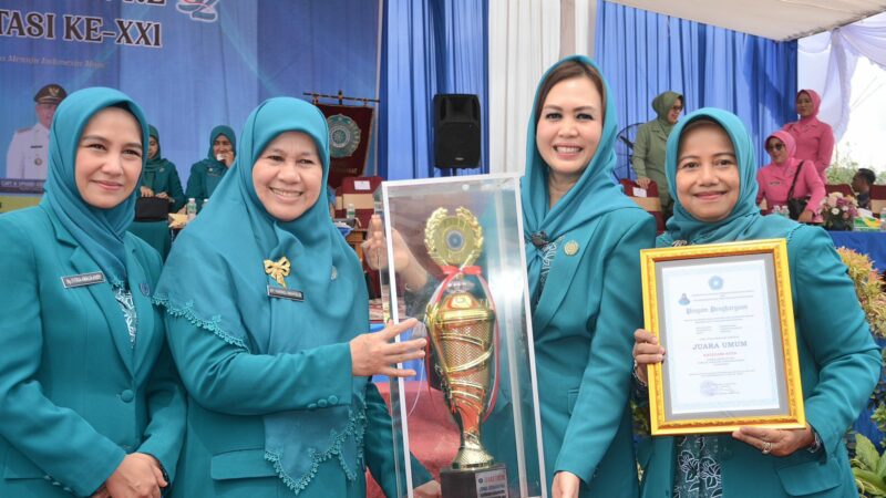 Kota Padang Pertahankan Juara Umum Lomba PKK Tingkat Provinsi Sumbar 2024