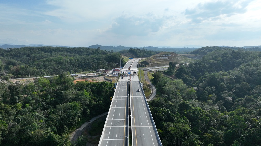 Hadapi Nataru, HK Fungsikan 4 Ruas Baru Tol Trans Sumatra