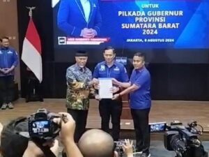 Partai Demokrat Resmi Dukung Mahyeldi-Vasco di Pilgub Sumbar 2024