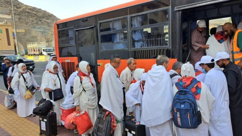 Kebijakan murur yang diterapkan pemerintah pada musim haji 1445 Hijriah/2024 Masehi membuat jemaah lanjut usia, disabilitas, dan risiko