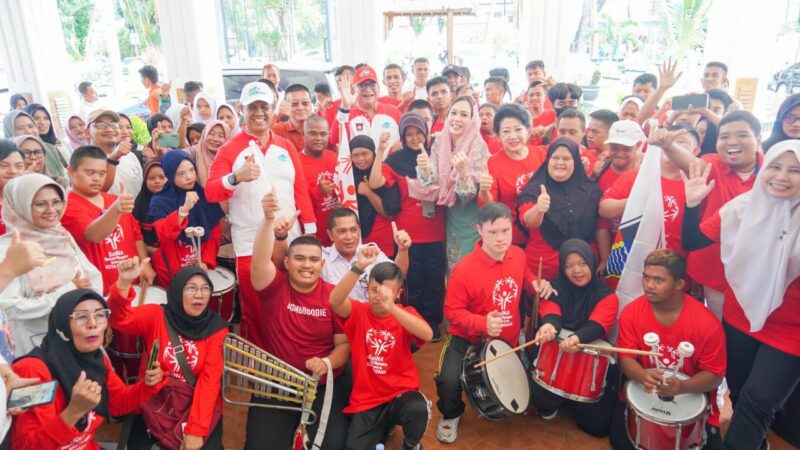 Dilepas Pj Wako Andree Algamar, 55 Atlet SOIna Ikuti PeSODa Sumbar