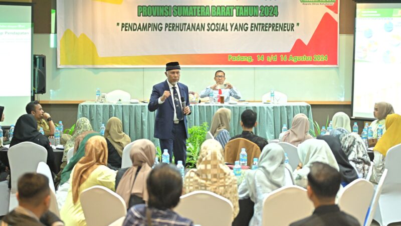 Gubernur Sumbar Komit Ikut Wujudkan Target Nasional 12,7 Juta Ha Perhutanan Sosial