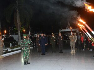 Pj Wako Andree Algamar Pimpin Apel Kehormatan dan Renungan Suci di TMP Kuranji