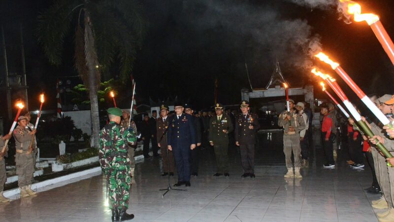 Pj Wako Andree Algamar Pimpin Apel Kehormatan dan Renungan Suci di TMP Kuranji