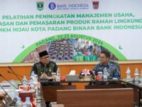 BI Gelar Pelatihan UMKM Hijau, Pemko Padang Nilai Gairahkan Pelaku Usaha