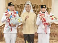 Sambut 2 Paskibraka Asal Sumbar, Wagub Audy: Tularkan Semangat ke Pelajar Lainnya