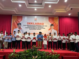 PKS Deklarasikan Pasangan Calon Kepala Daerah untuk Pilkada Serentak se Sumbar