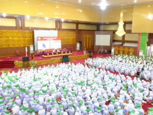 UIN Imam Bonjol Padang menggelar pembukaan Pengenalan Budaya Akademik dan Kemahasiswaan (PBAK) Tahun Akademik 2024/2025 .