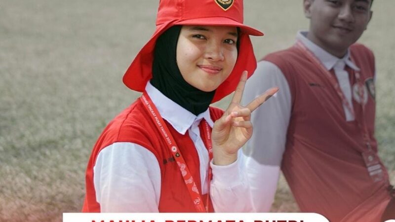 Siswi SMAN 1 Solok Bawa Baki Bendera Upacara HUT RI di IKN, Mahyeldi Beri Apresiasi