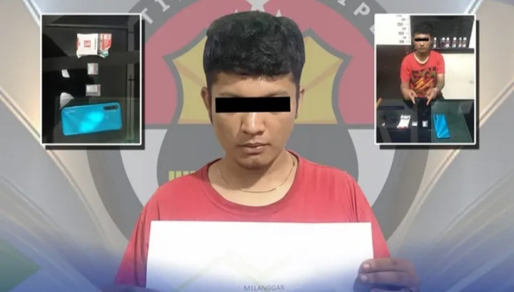 Diduga menjadi kurir narkotika jenis sabu, seorang pemuda berinisial MA (25) ditangkap Tim Phantom Sat Narkoba Polres Payakumbuh pada Sabtu