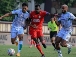 Semen Padang FC berhasil mendapatkan 3 poin perdananya di pekan ketiga BRI Liga 1 usai mengalahkan PSS Sleman dengan skor akhir 1-0