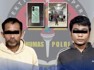 Dua orang pria yang diduga telah melakukan tindak pencurian di Kantor Balaikota lama Bukik Sibaluik pada 2023 silam ditangkap Tim Buser