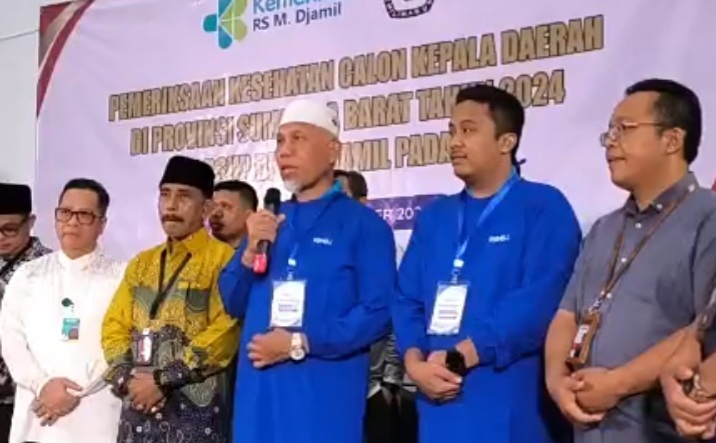 Ketua KPU Sumbar, Surya Efitrimen mengatakan, ada total 56 pasangan calon (paslon) kepala daerah di Sumatra Barat untuk Pemilihan Serentak