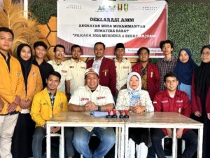 Angkatan Muda Muhammadiyah Sumbar Deklarasi Pilkada Merdeka dan Berkemajuan