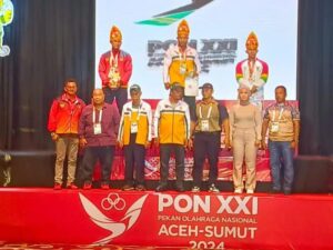 Atlet Binaraga Padang Panjang Sumbang Medali Perak untuk Sumbar di PON XXI
