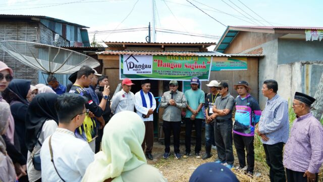 Kini Nagari Tabek Punya Bank Sampah "Dangau Saghok"