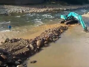 Bendungan Irigasi Koto Kandis di Pesisir Selatan Mulai Diperbaiki