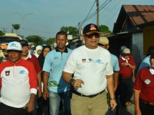 HUT ke 69, Pj Wako Buka Jalan Santai dan Donor Darah SMPN 11 Padang